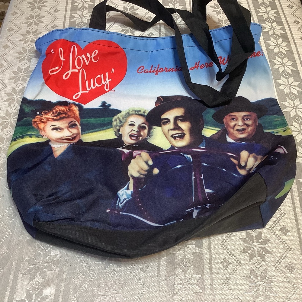 I Love Lucy Tote California, Here We Come